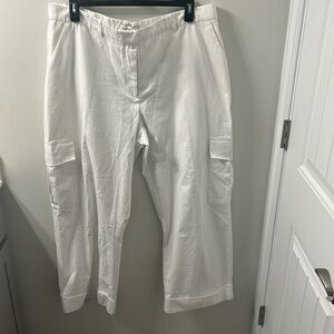 ABERCROMBIE WHITE CARGO PANTS